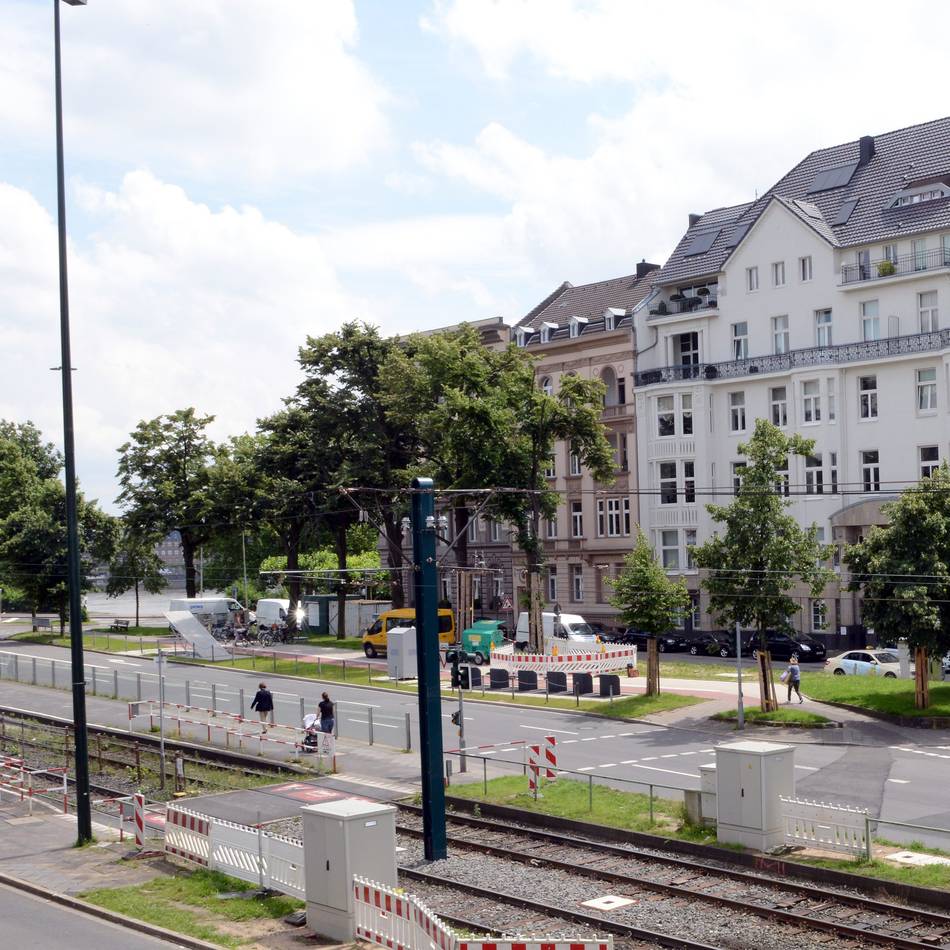 Baustellen in Düsseldorf: Kanalsanierung am Luegplatz geht in die entscheidende Phase