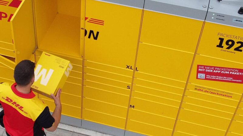 Nachhaltige Konzepte: Neue DHL-Packstation in Bracht