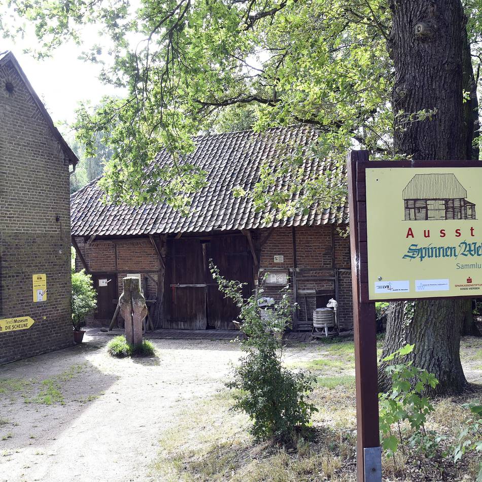 Saisonende in Hinsbeck: Textilmuseum Die Scheune geht in den Winterschlaf