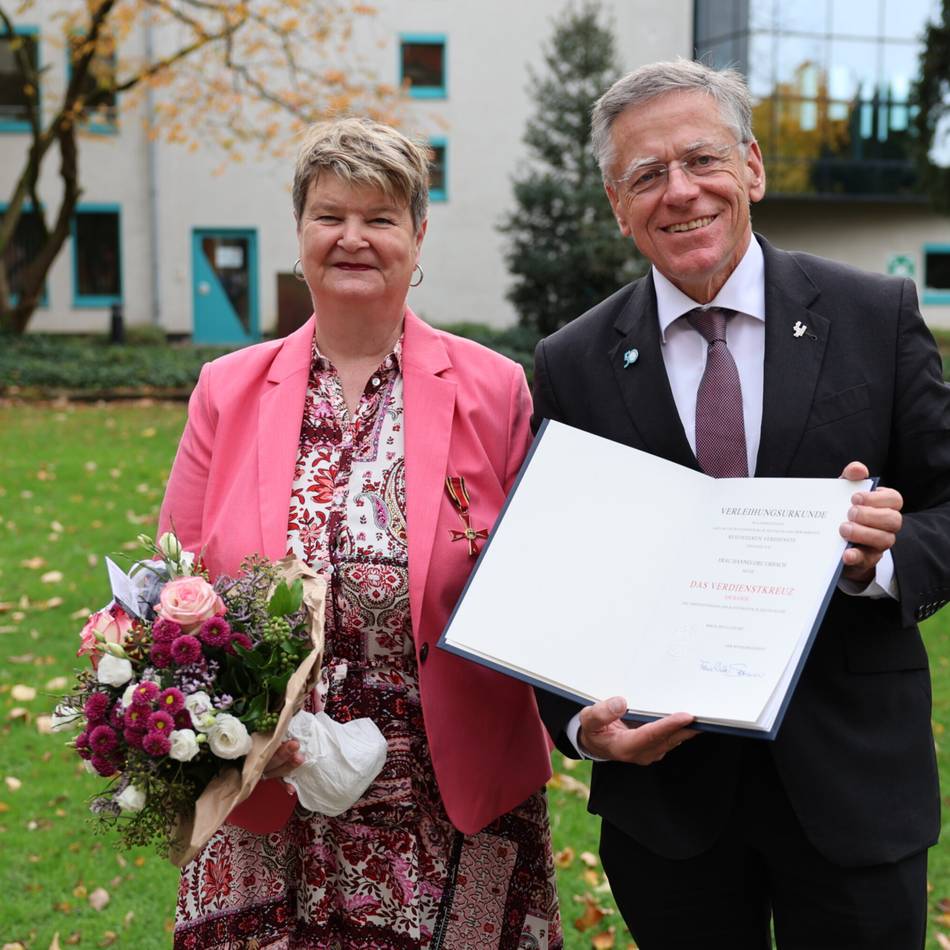 Schießsportverein Neuss-Reuschenberg: Bundesverdienstkreuz für Hannelore Urbach