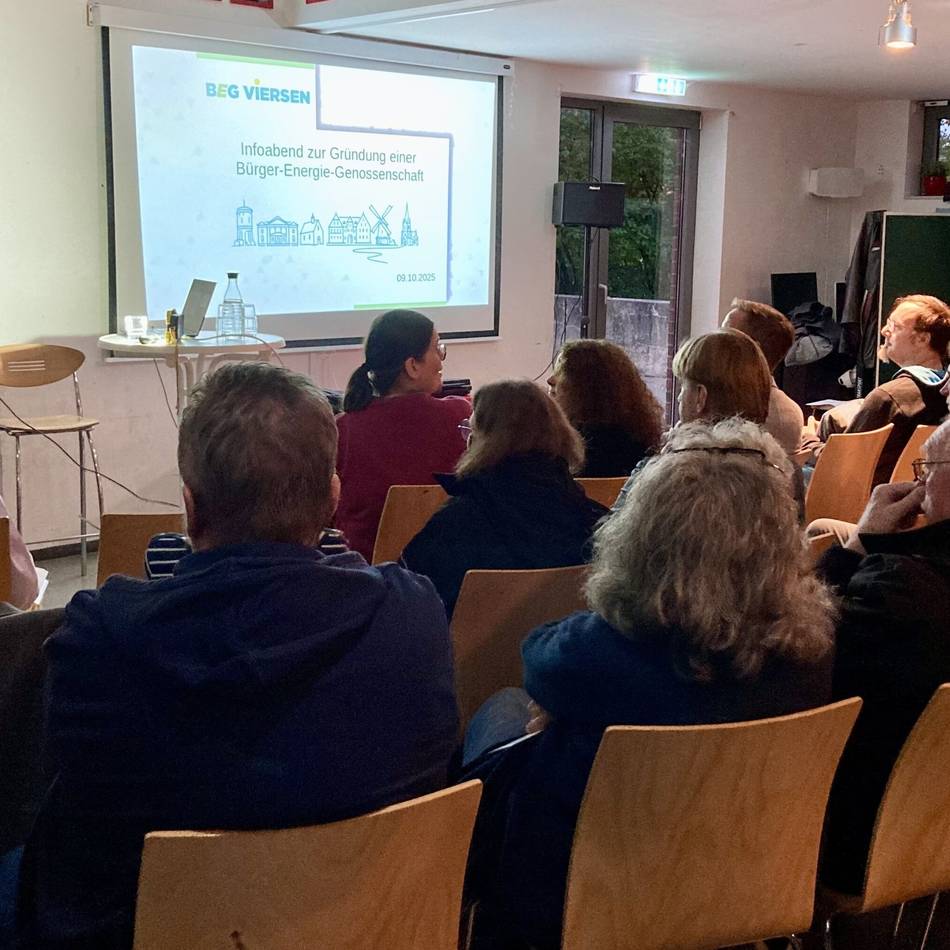 Viersener Energie-Genossenschaft in Vorbereitung: Bürger planen große PV-Anlage