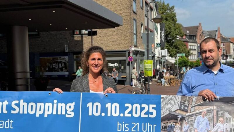 Bis 21 Uhr einkaufen: Klever Innenstadt lädt zum Late-Night-Shopping
