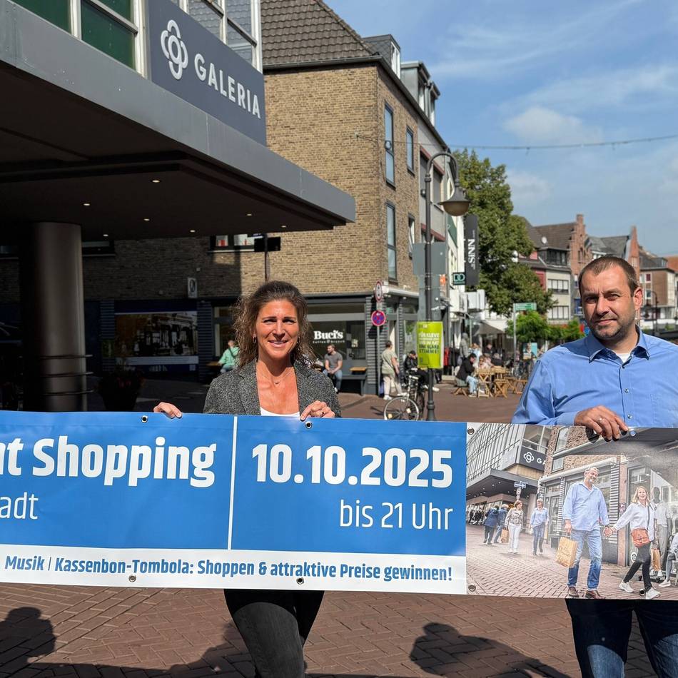 Bis 21 Uhr einkaufen: Klever Innenstadt lädt zum Late-Night-Shopping