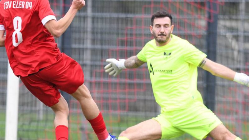 6:2-Sieg nach 1:2-Rückstand: Edeljoker Stracke schießt Eller zurück an die Spitze