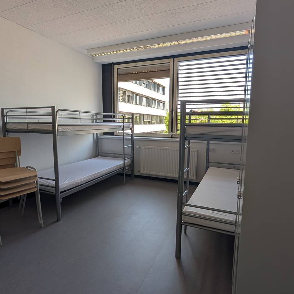 Unterkunft in Düsseldorf-Golzheim: Flüchtlingsheim Schwannstraße nur zur Hälfte genutzt