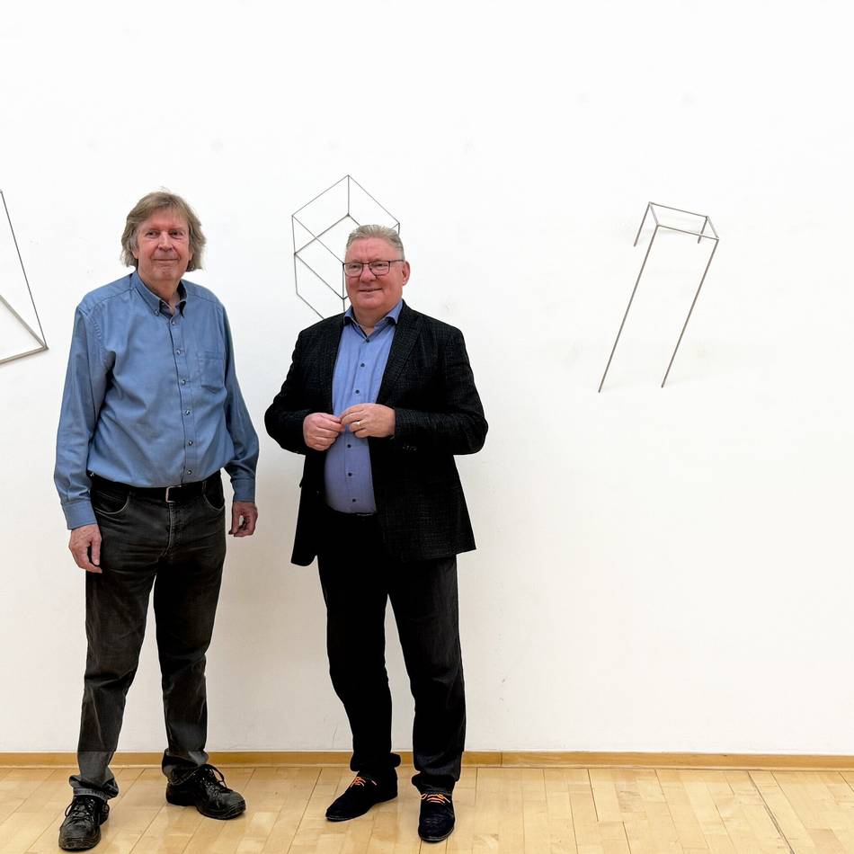 Jahresgabe der Museumsfreunde: Schwebende Würfel gibt es in Kleve jetzt fürs Zuhause