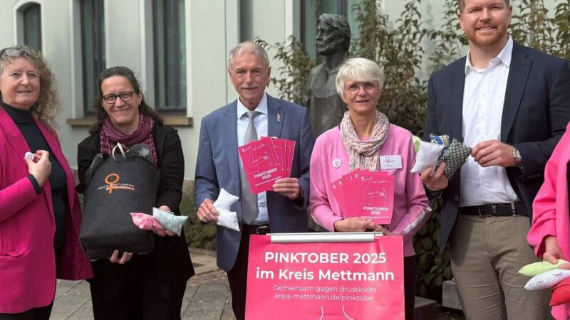 Frauennetzwerk Heiligenhaus: Kleine Kissen für Frauen mit Brustkrebs