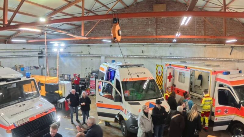 20 Jahre DRK-Rettungswache in Leverkusen: Einblick ins Katastrophenschutzzentrum