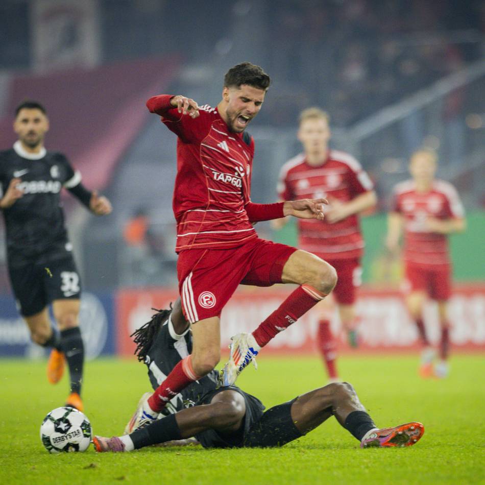 Ausgleich zählt nicht: Schlimme Fehler kosten Fortuna die Pokal-Sensation gegen Freiburg