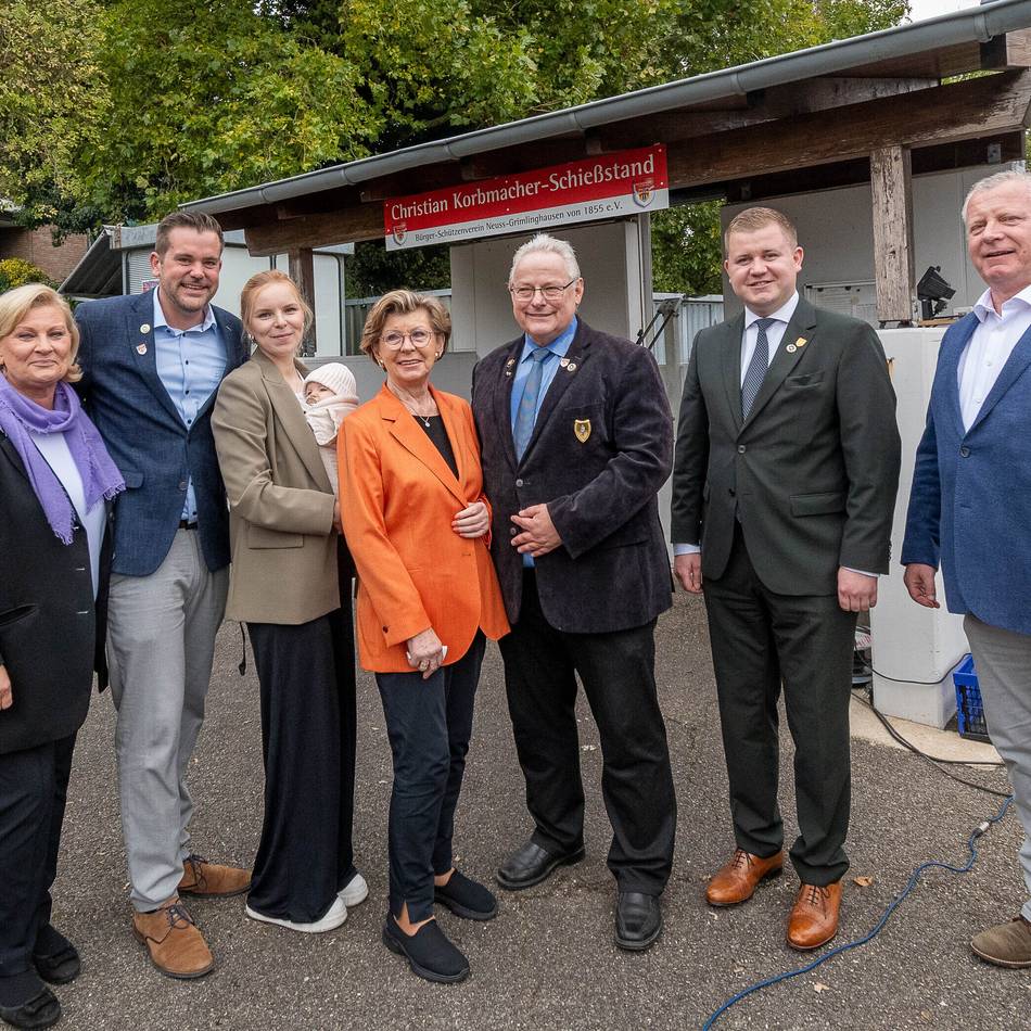 Bürger-Schützenverein Grimlinghausen benennt Schießstand um: Neuer Name, neuer Wettbewerb und ein großzügiger Gewinner