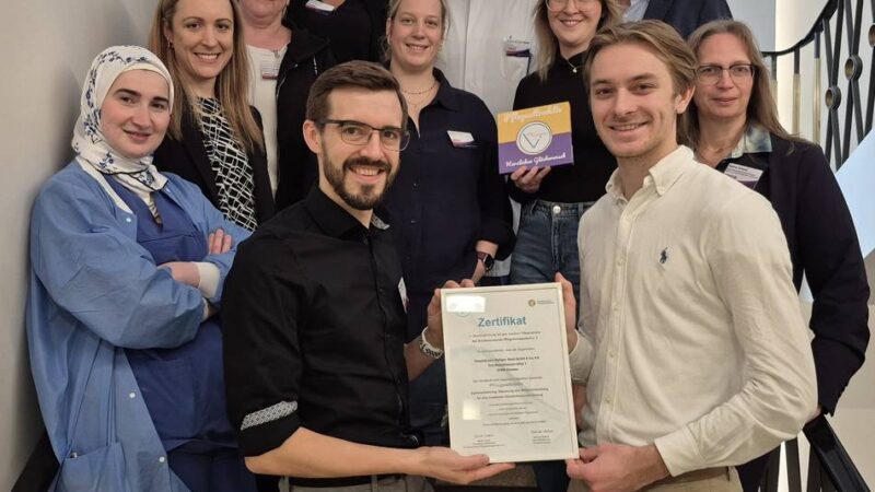 Krankenhaus in Kempen: Hospital erhält Zertifikat „Pflegeattraktiv“