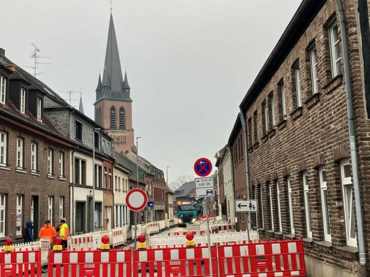 Sanierung der Oedter Ortsdurchfahrt: Vierter Bauabschnitt wird vorbereitet