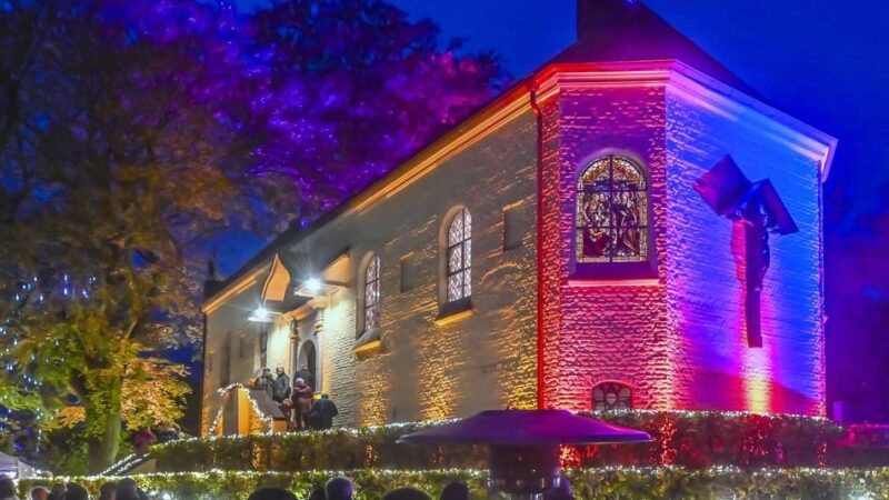 Kapelle Klein-Jerusalem in Neersen: Vor dem Lichterfest wird aufgeräumt