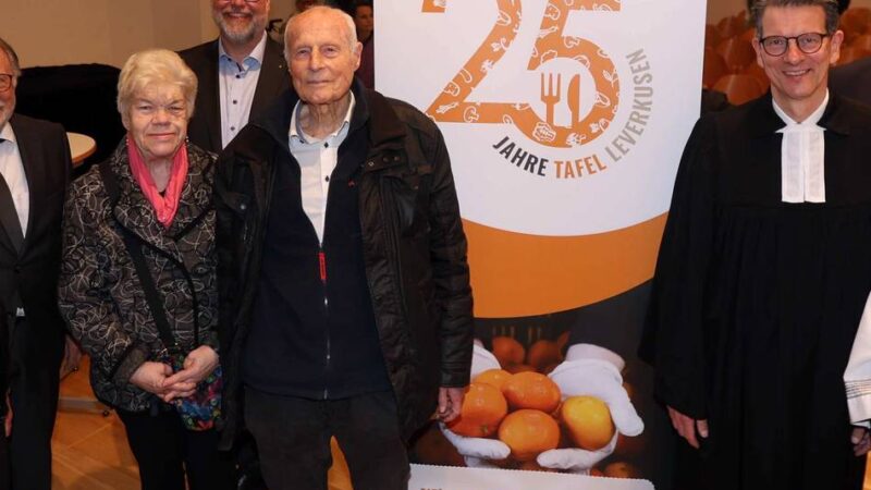 Jubiläum in Leverkusen: Tafel auch nach 25 Jahren unverzichtbar