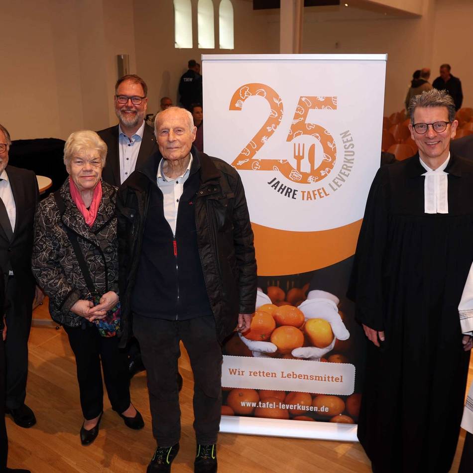 Jubiläum in Leverkusen: Tafel auch nach 25 Jahren unverzichtbar