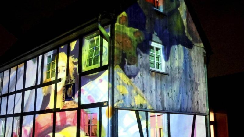 Kulturspektakel am 10. Oktober in Leverkusen: Atelierhof erstrahlt zur 21. Kunstnacht