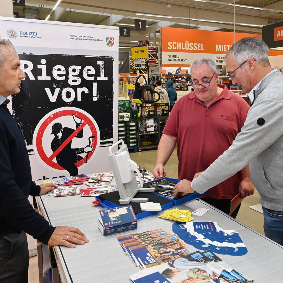 Polizei in Wermelskirchen klärt auf: „Eine Garantie, dass etwas gegen einen Einbruch hilft, gibt es nicht“