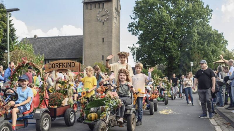 Umzüge, Partys und Tänze: Erntedankfeste in Kleve und Umgebung