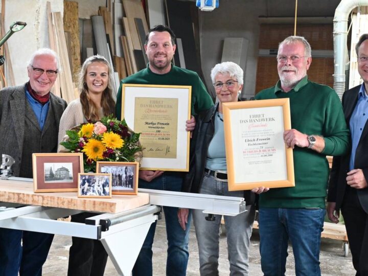 Wermelskirchener Traditionsunternehmen feiert Jubiläum: „Ich bin nicht Tischler geworden, um nur im Büro zu sitzen“