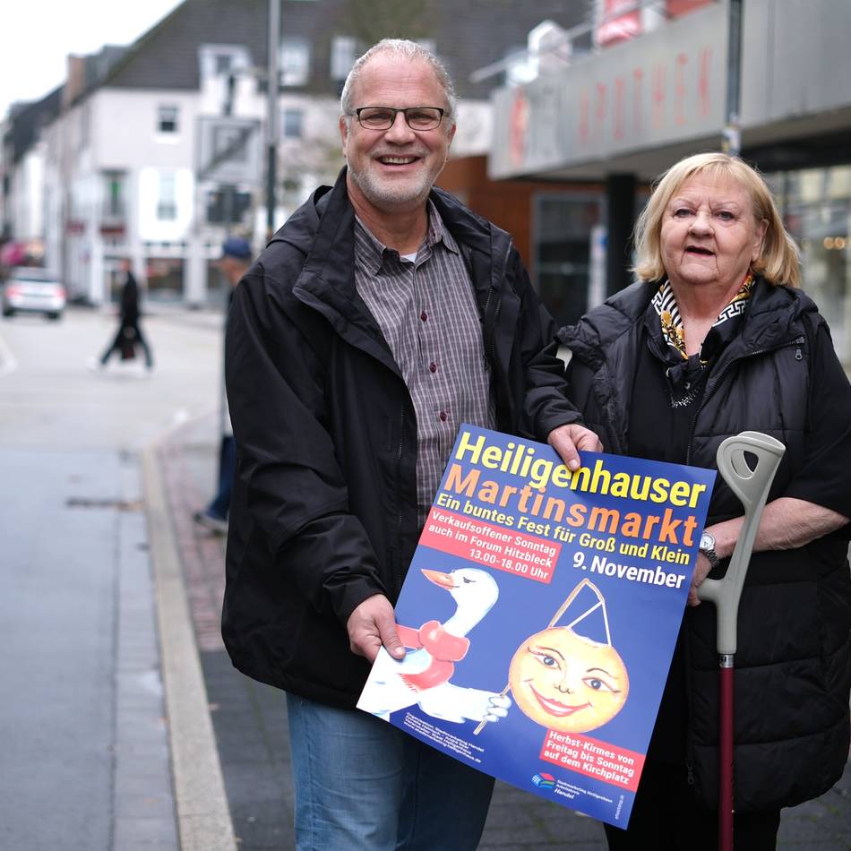 Großes Fest in Heiligenhaus: Martinsmarkt mit Kirmes, Ständen und Laternenzug