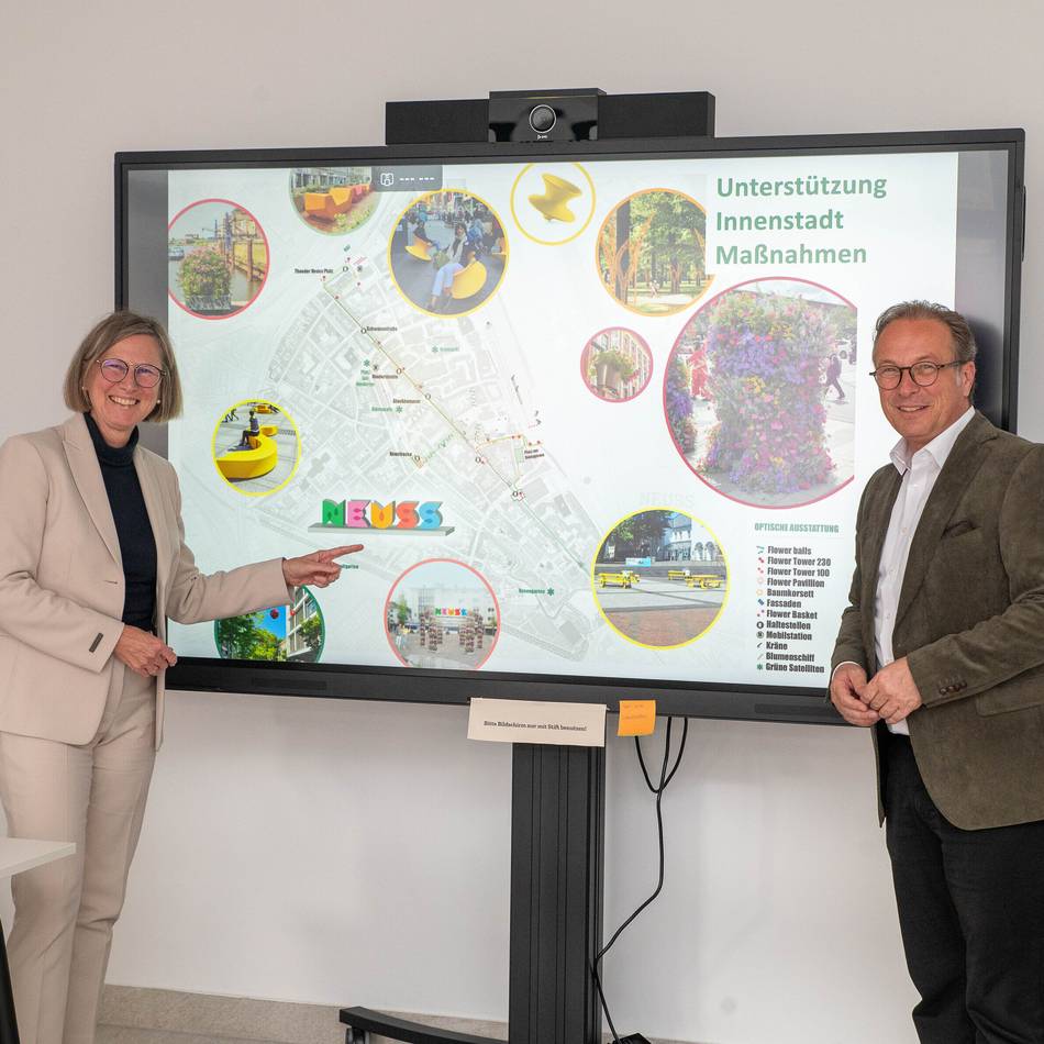 Verknüpfung der Laga 2026 mit der Innenstadt: Neuss plant „Aha- und Wow-Effekte“ für die Landesgartenschau