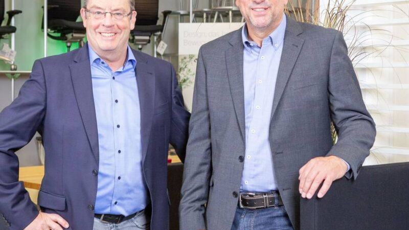 Büroausstattung in Erkelenz: Viehausen und Gartz feiern drei Jahrzehnte