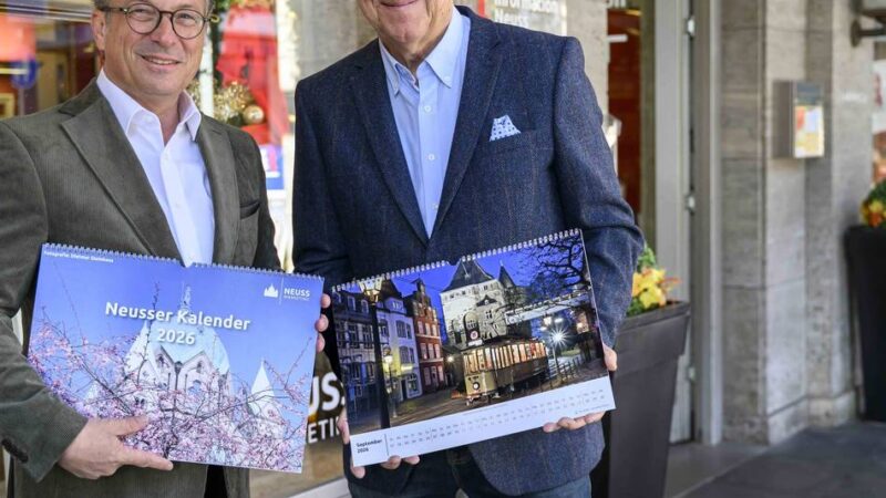 Bildmotive aus der Quiriniusstadt: Neuss Marketing präsentiert neuen Kalender