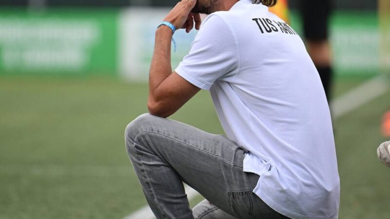 Marcel Zalewski seit einem Jahr Trainer in Xanten: „Die Jungs müssen Bock haben, zu zocken“