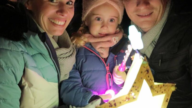 Martinszug am Freitag, Martinsevent am Samstag: Zum Martinsevent geht es auf die Hei