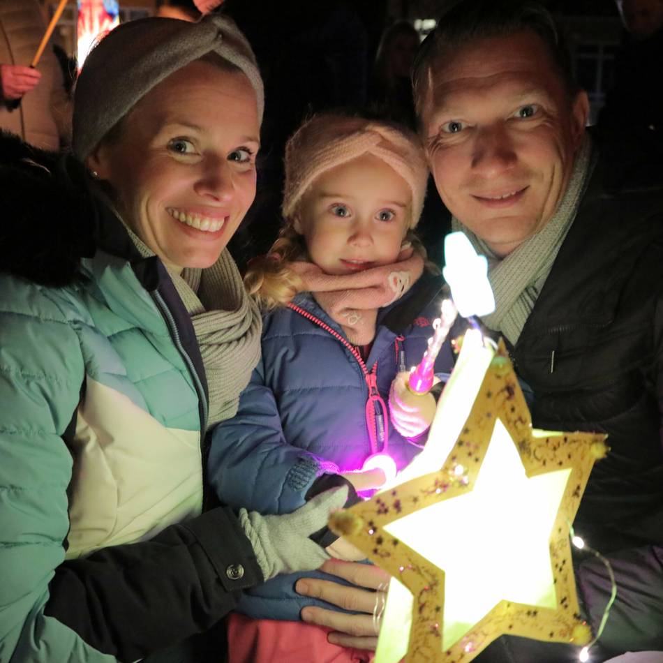 Martinszug am Freitag, Martinsevent am Samstag: Zum Martinsevent geht es auf die Hei