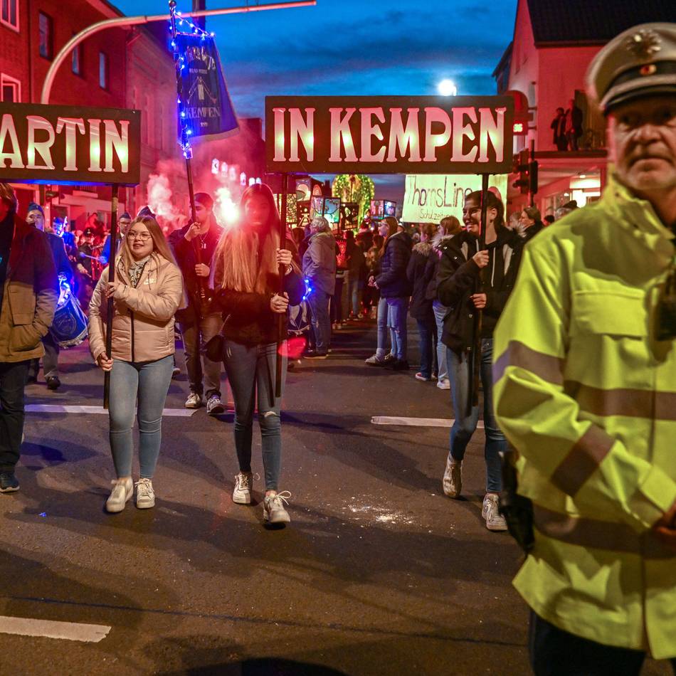 Sicherheit im Fokus: Ehrenamtler stemmen Martinsfest in Kempen