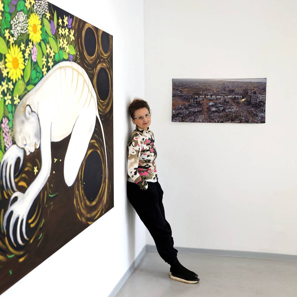 Kunst in Mönchengladbach: Menia zeigt im Atelierhaus E71 die Macht der Sprache