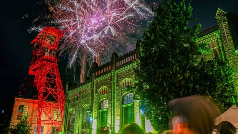 Event in Moers: Bestnoten für die Extraschicht auf Schacht IV