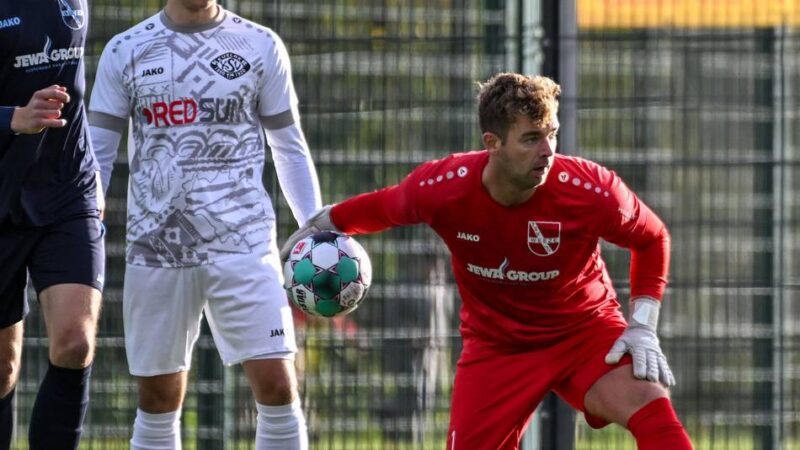„Das hatte etwas von Maradona“: TSV Weeze hat gegen den Kevelaerer SV das Glück auf seiner Seite