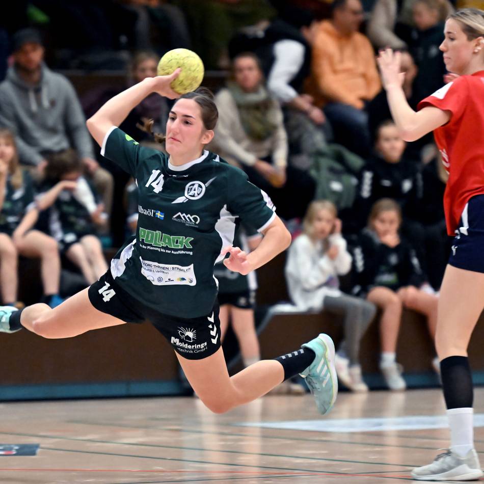 Spannung in der Vogteihalle: Handballerinnen des TV Aldekerk brauchen die Unterstützung der Fans