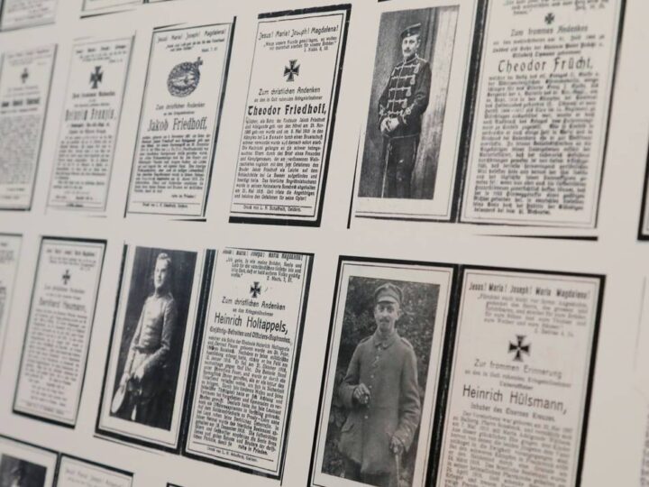 Ausstellung an Allerheiligen: Rund 20.000 Totenzettel beleuchten Geschichte der Sonsbecker