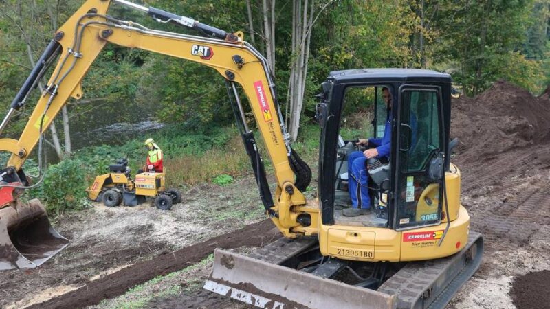 Rehbock-Anlage in Leverkusen: Wupperverband überarbeitet Deich für Hochwasserschutz