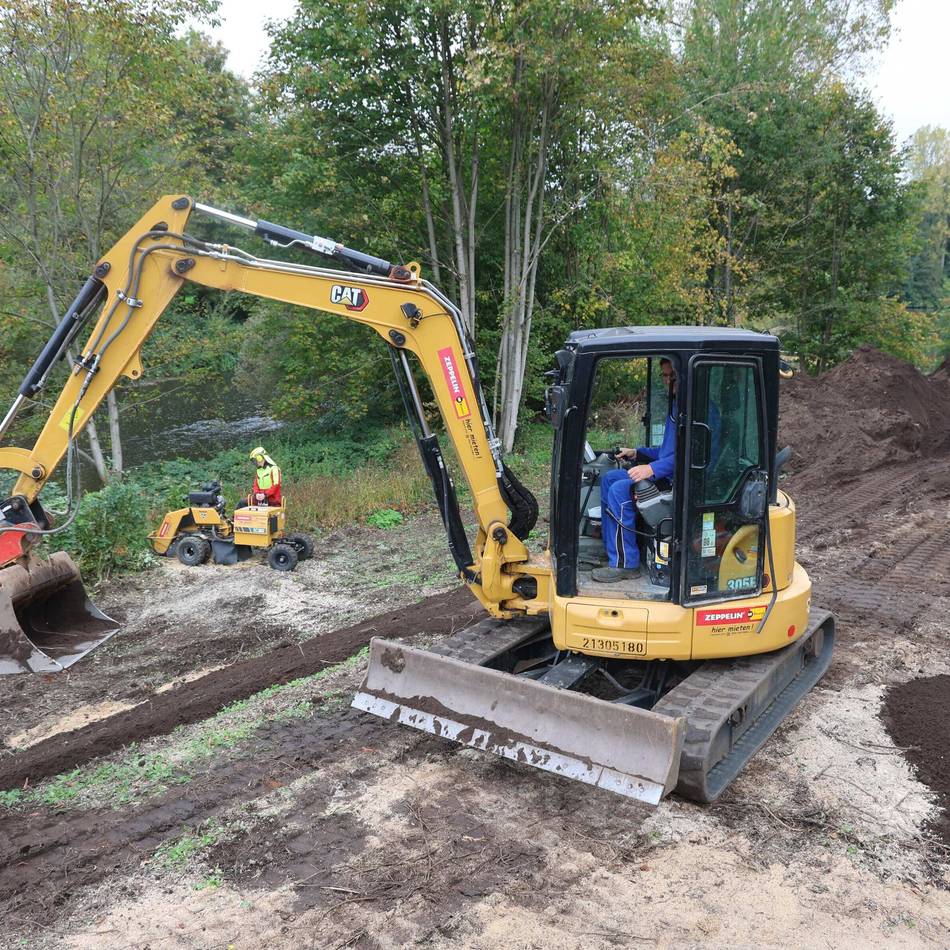 Rehbock-Anlage in Leverkusen: Wupperverband überarbeitet Deich für Hochwasserschutz