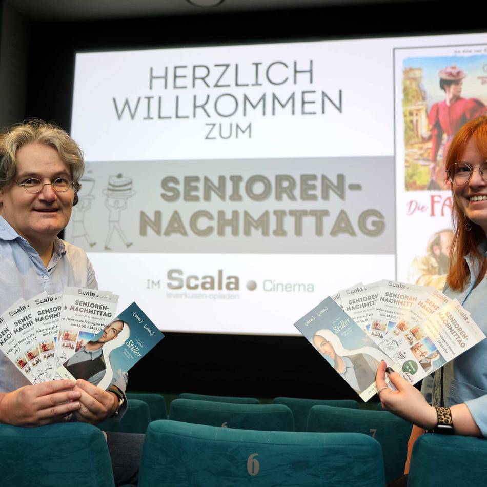 Ehrenamtler engagieren sich bei Filmnachmittagen in Leverkusen: Neue Helfer fürs Seniorenkino im Opladener Scala