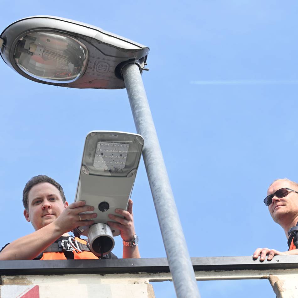Sanierung in Moers: Enni tauscht Leuchten auf 67 Straßen aus