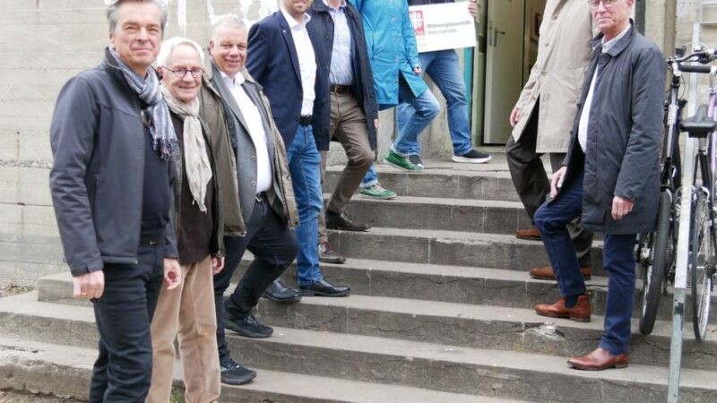 Spende des Rotary Clubs Leverkusen: Spinde und Möbel für Notschlafstelle angeschafft