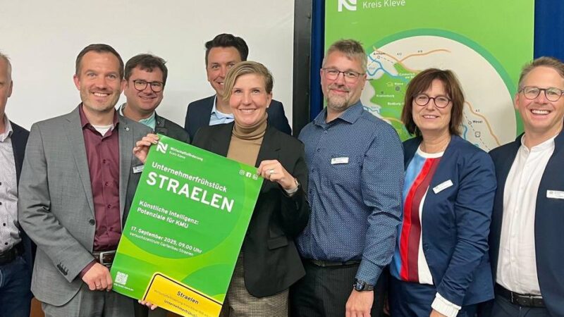 Gelungener Start der Unternehmerfrühstücke: KI hilft im Kampf gegen Unkraut