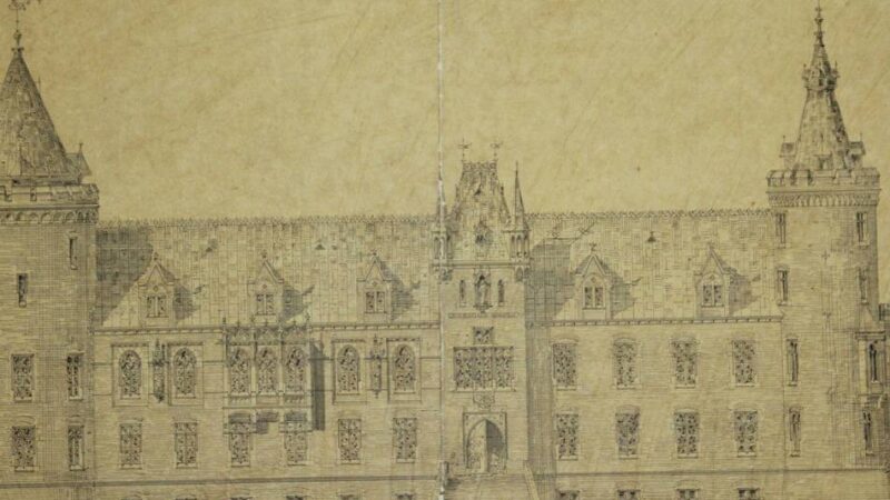 Archivale des Monats: Kreis Viersen zeigt Entwurf für Kempener Burg