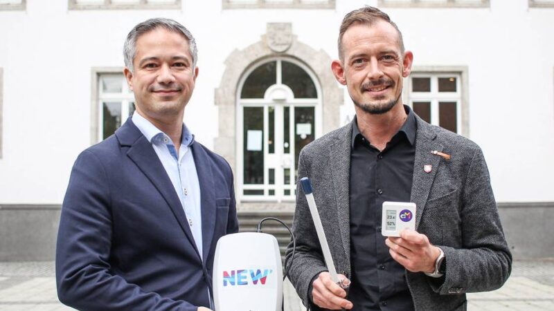 Testlauf für die „Smart City“ Grevenbroich: Sensoren sollen freie Parkplätze, volle Papierkörbe und mehr erkennen