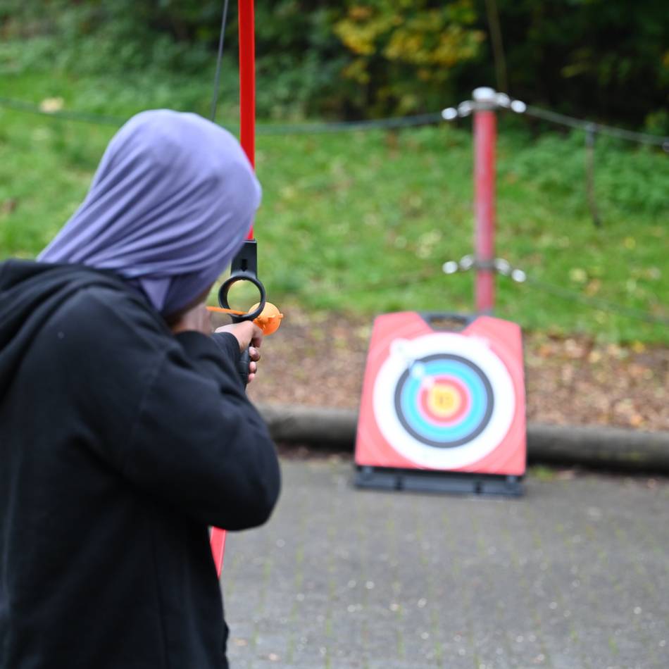 Förderschule in Radevormwald: Schüler haben Spaß beim Bewegungsparcours
