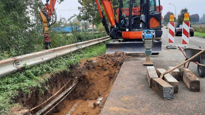 Arbeiten laufen: Rohrbruch an der Briener Straße – aber doch keine Sperrung