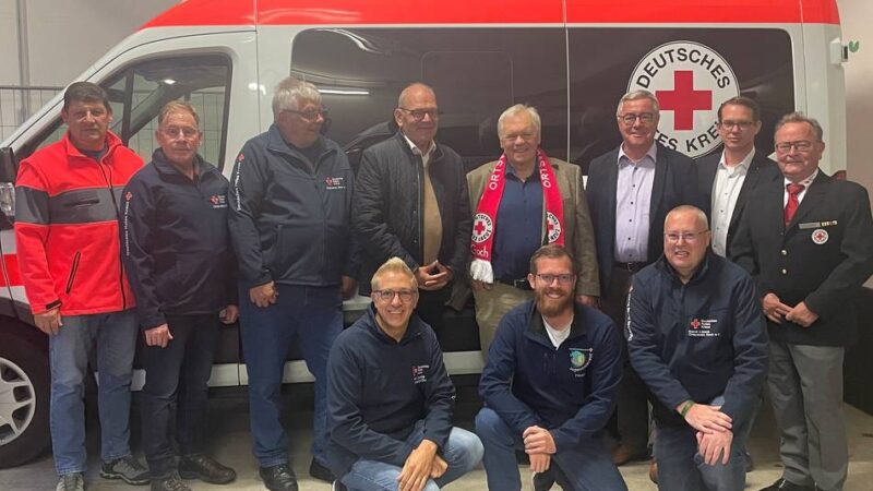 Dank Sponsorengeldern: DRK Goch stellt neues Fahrzeug für Krankentransporte in Dienst