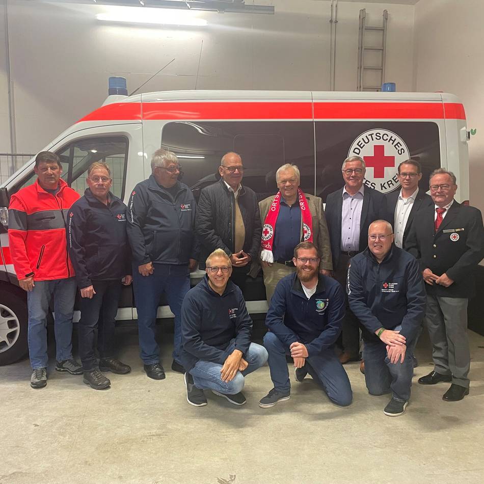 Dank Sponsorengeldern: DRK Goch stellt neues Fahrzeug für Krankentransporte in Dienst