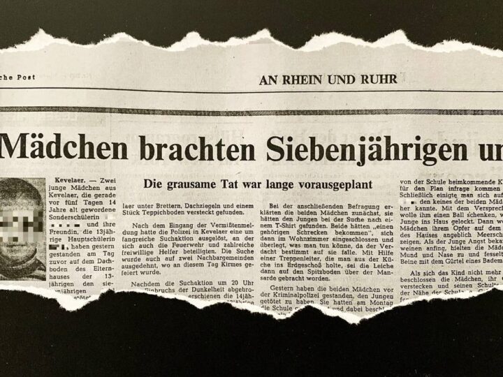 Als ein unfassbarer Mord Kevelaer erschütterte: „Wir tun es“ – Wenn Kinder ein Kind töten