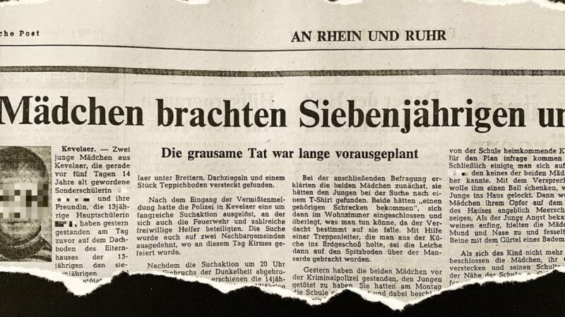 Als ein unfassbarer Mord Kevelaer erschütterte: „Wir tun es“ – Wenn Kinder ein Kind töten